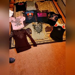 Affliction sinful harley daytrip size small read description